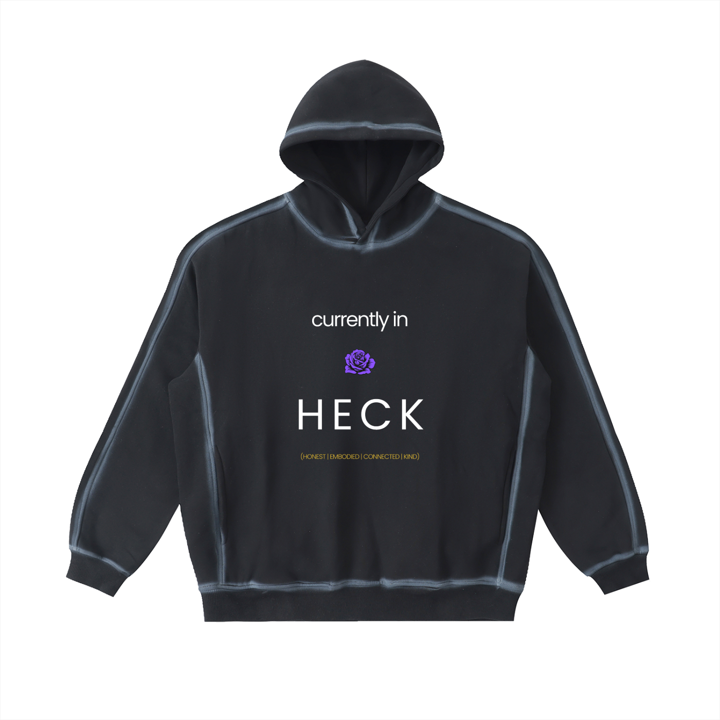currently in HECK Sunfaded Edge Fleece Hoodie