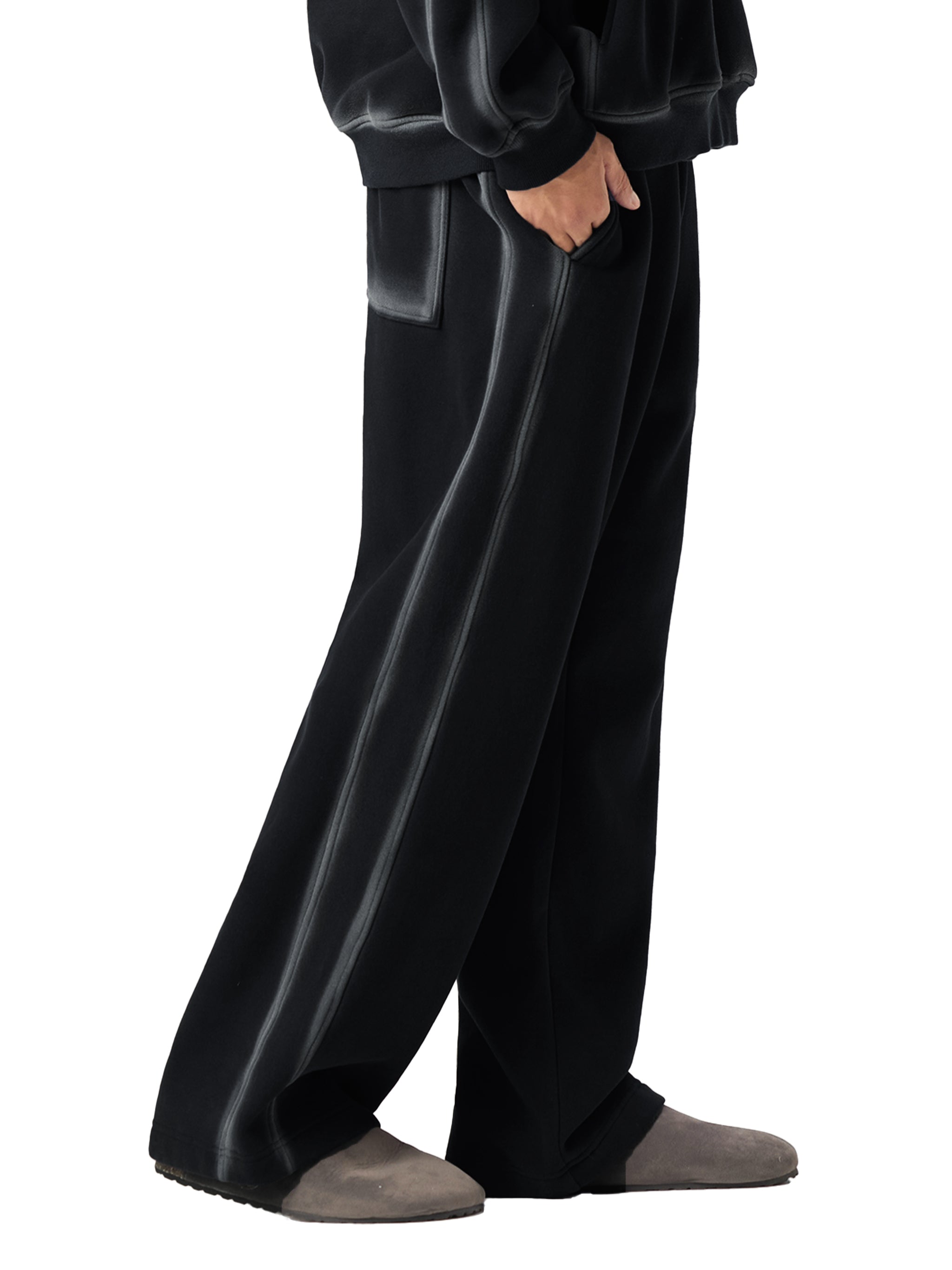 (Honest|Embodied|Connected|Kind) Sunfaded Edge Fleece Sweatpants